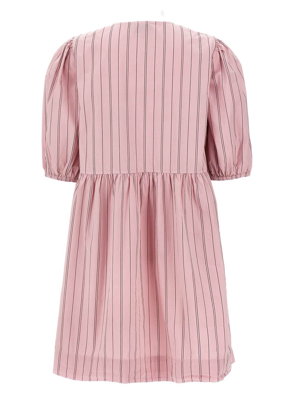 ganni pink bow dress Rent Ganni Pink Dress UK 12