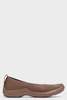 Tabi Footwear Tabi Ballerina Flat - Chocolate - Thumbnail 1