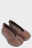 Tabi Footwear Tabi Ballerina Flat - Chocolate - Thumbnail 2