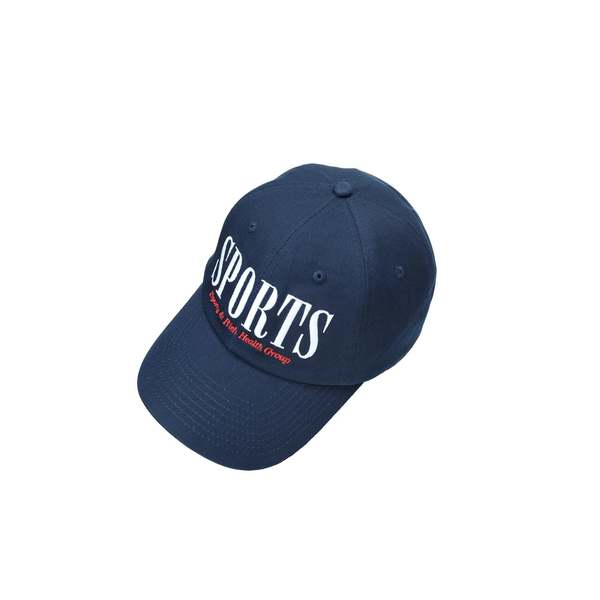 SPORTY & RICH Sports Hat - Navy SPORTY & RICH Sports Hat - Navy