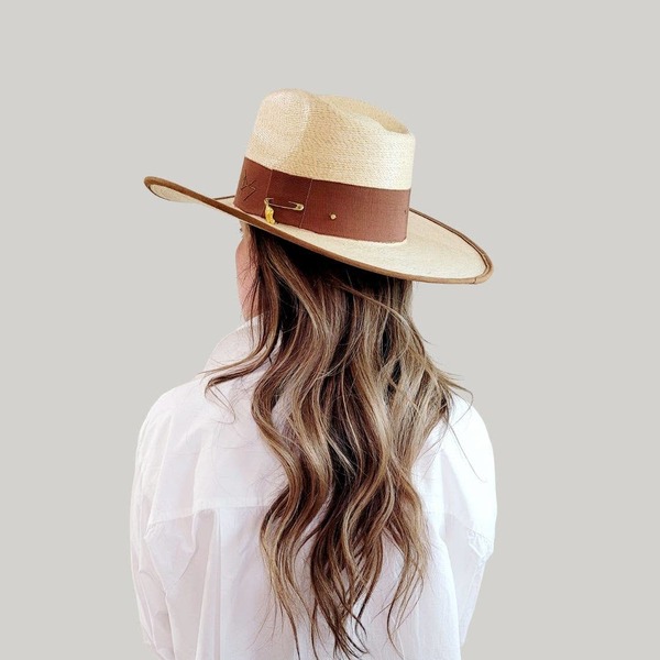 PETRA SAVAGE Portia Hat - Raw Straw | Garmentory display picture 1