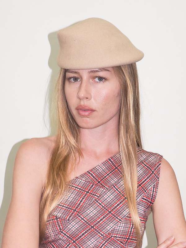 Sazy Hat in Camel Wool Sazy Hat in Camel Wool