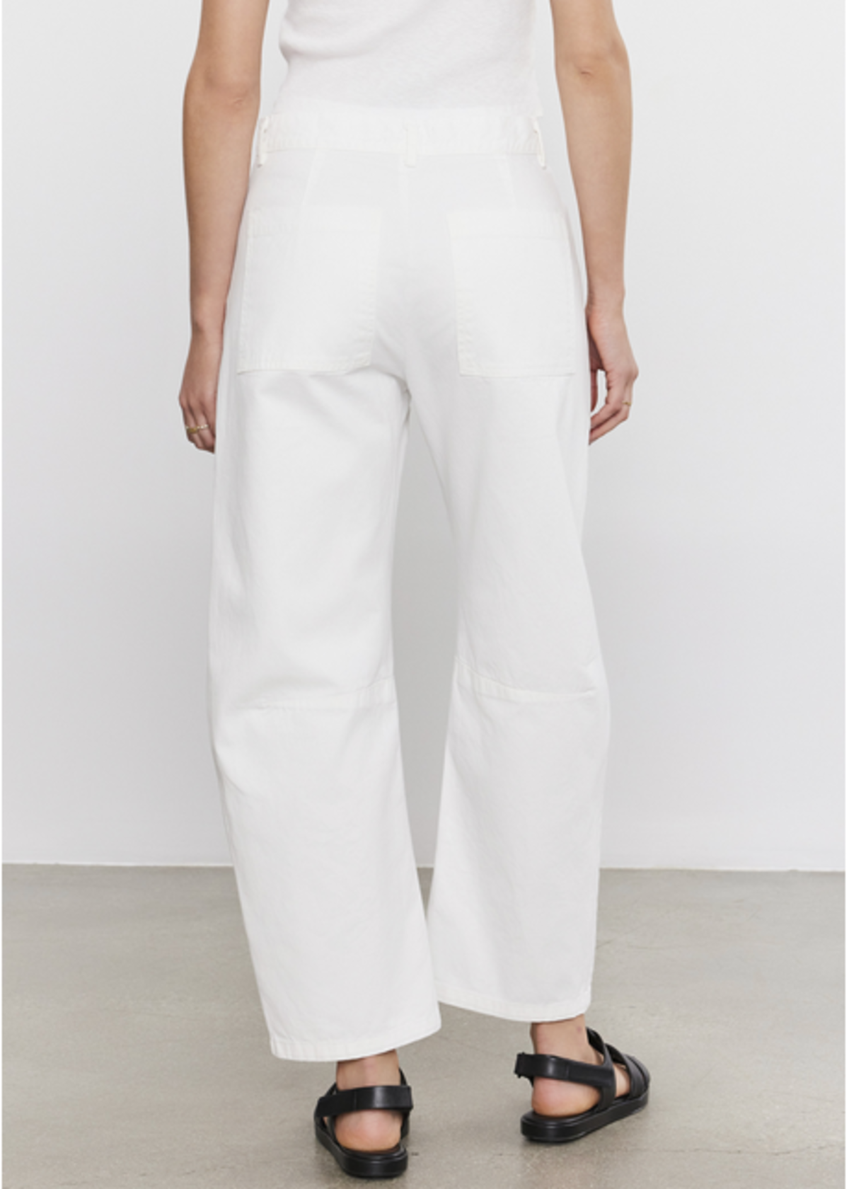 Velvet Brylie Twill Barrel Leg Pant - Image 5 of 5
