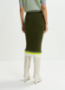 Essentiel Antwerp Hashion Knit Skirt - Kombu - Thumbnail 3