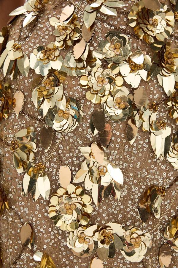 Rachel Gilbert Hugo Dress - Gold | Garmentory