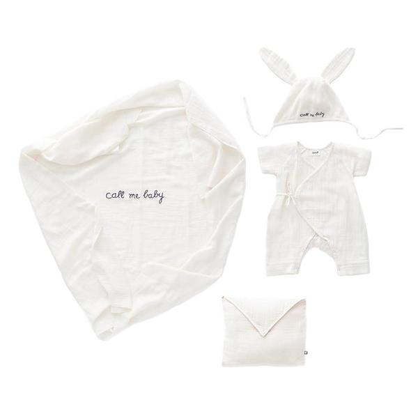 KIDS Oeuf NYC Swaddle Set - White KIDS Oeuf NYC Swaddle Set - White