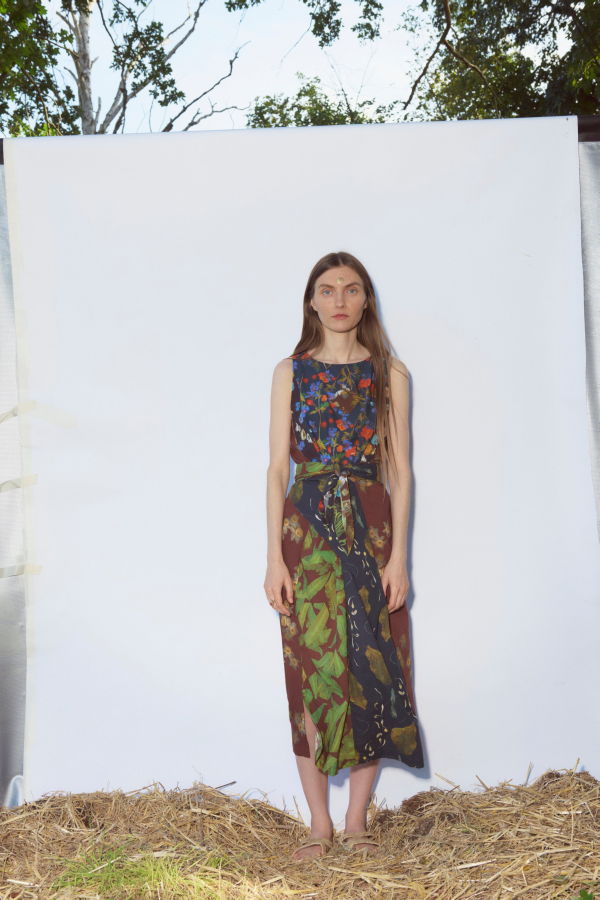 Anntian Wrap Dress - Print Z