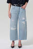 Citizens of Humanity Ayla Raw Hem Crop Jean - Vaquero - Thumbnail 4
