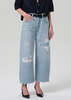 Citizens of Humanity Ayla Raw Hem Crop Jean - Vaquero - Thumbnail 6