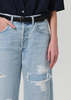 Citizens of Humanity Ayla Raw Hem Crop Jean - Vaquero - Thumbnail 9