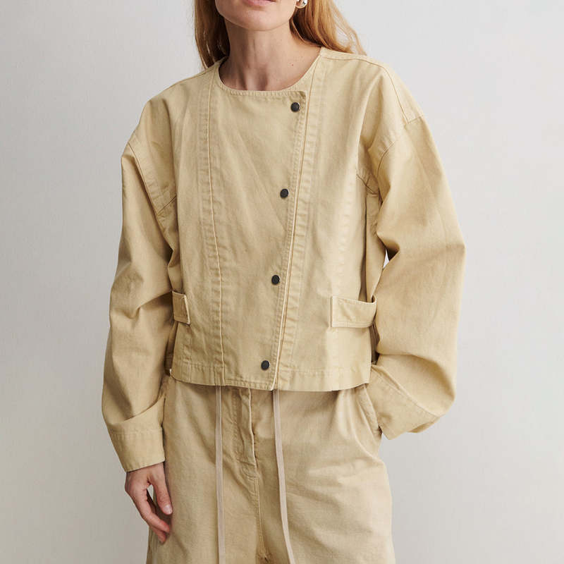 Rachel Comey Britell Jacket - Cement Beige Rachel Comey Britell Jacket - Cement Beige