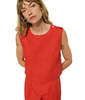 Nation Ltd Cara Tank - Aurora Red - Thumbnail 1