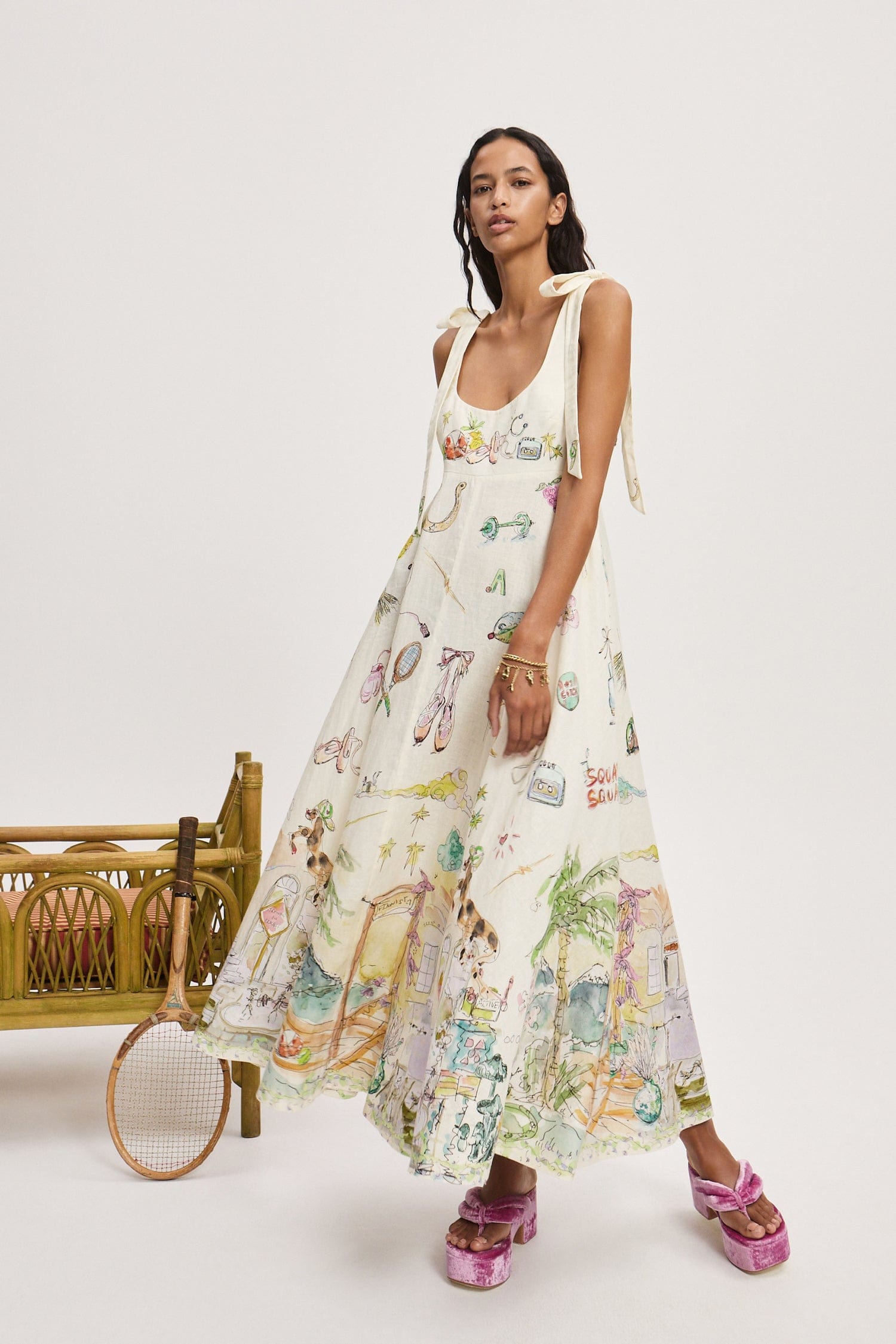 Alemais Anouk Ballet Sundress | Garmentory