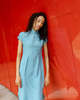 Vintage Qipao Dress - Turquoise - Thumbnail 2