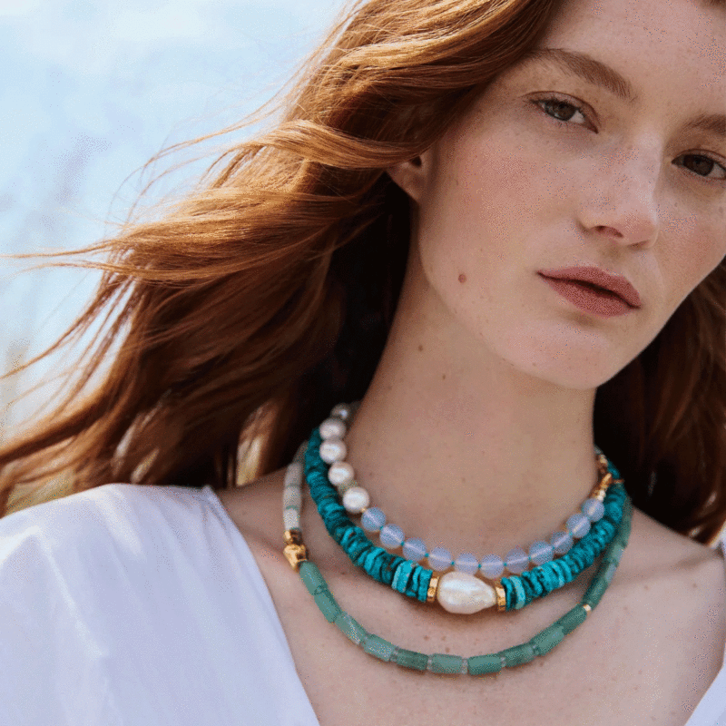 Lizzie Fortunato Cabana Necklace - Tide Pool