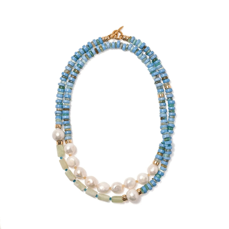 Lizzie Fortunato Cabana Necklace - Tide Pool