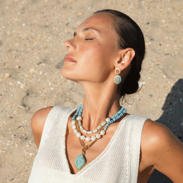 Lizzie Fortunato Cabana Necklace - Tide Pool