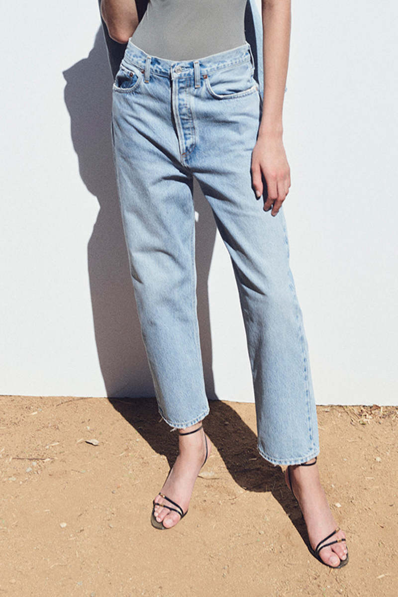 AGOLDE 90's Crop Jeans - Force AGOLDE 90's Crop Jeans - Force