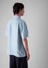 TOAST Linen Short Sleeve Shirt - Dove Blue - Thumbnail 3