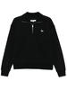 Maison Kitsuné Long Sleeve T-shirt - Black - Thumbnail 1