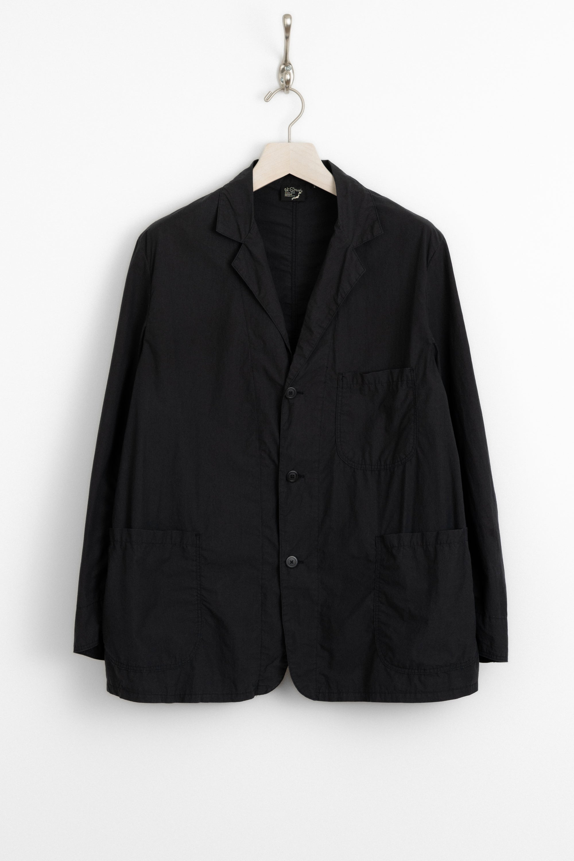 ジャケット・アウター orSlow SUPER DAD'S FIT Jacket BLACK orSlow SUPER DAD´S FIT Jacket BLACK