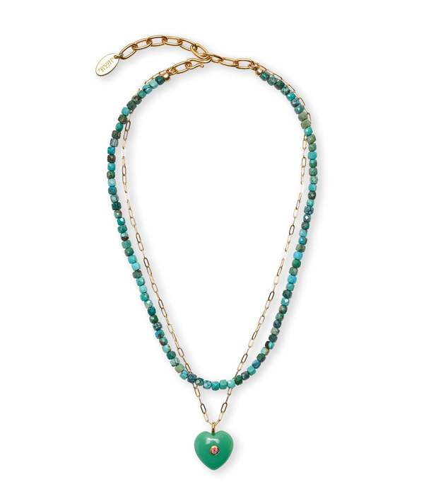 Lizzie Fortunato Lamai Necklace - Everglade