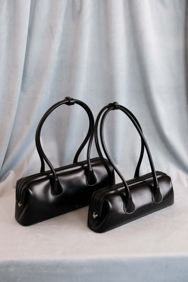 OSOI Boat Wide Mini Handbag - Black | Garmentory
