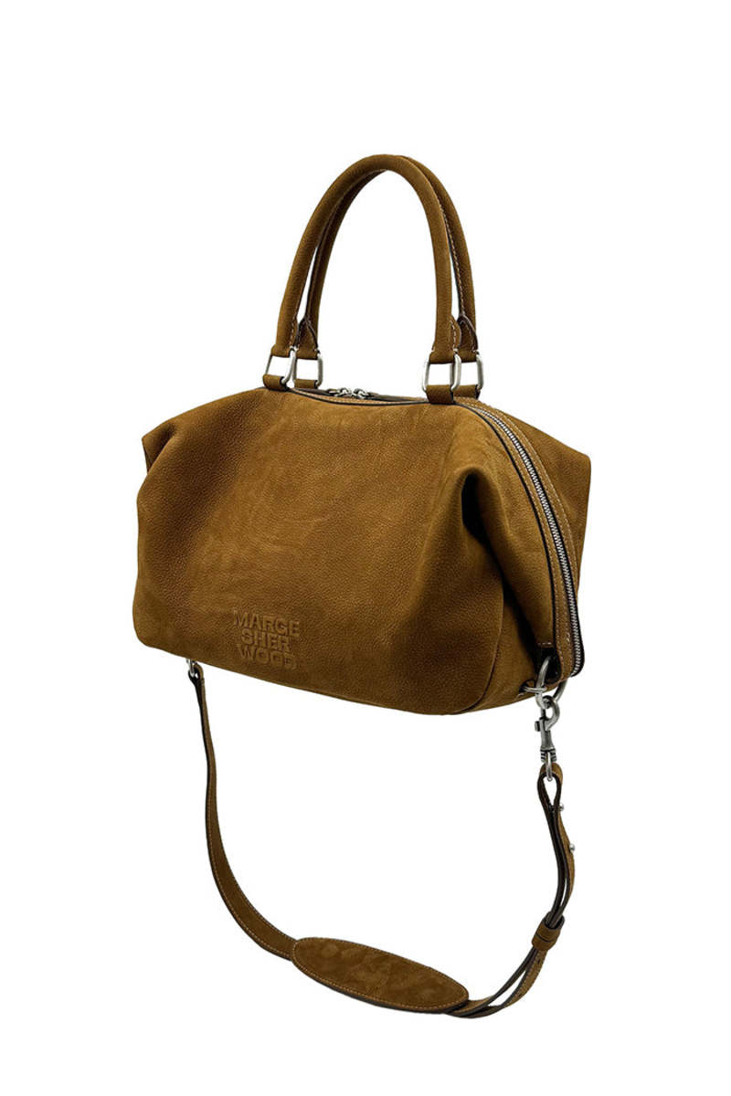 MARGESHERWOOD Dumpling Tote - Chestnut Nubuck | Garmentory