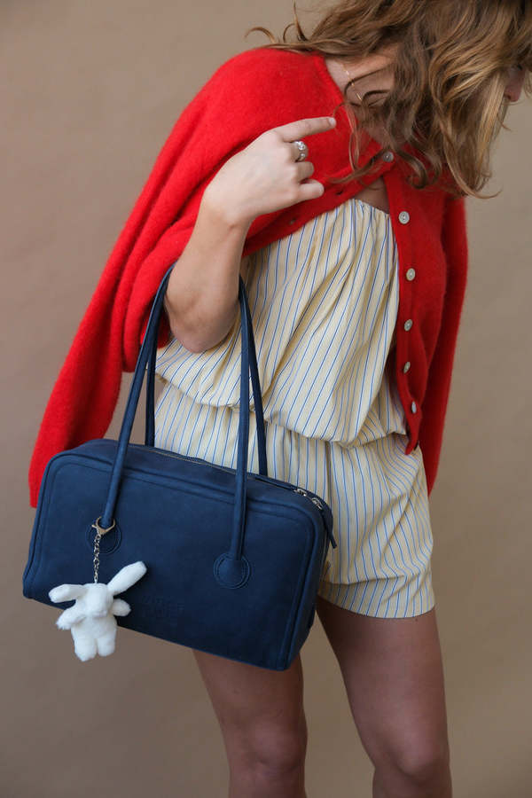 [Margesherwood] ☆/ SOFT BOSTON / indigo nubuck Designer fashion, Seoul-fully created | W Concept