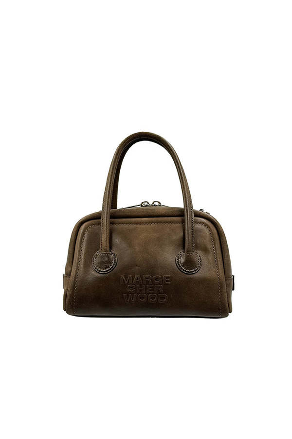 MARGESHERWOOD Soft Tote Mini - Washed Brown Pullup | Garmentory