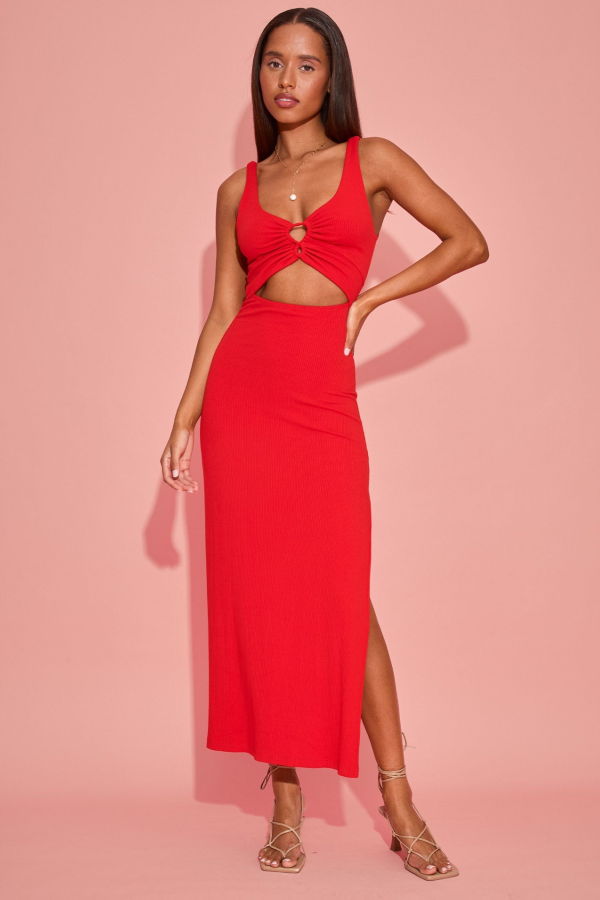 L*Space Camille Dress - Flame