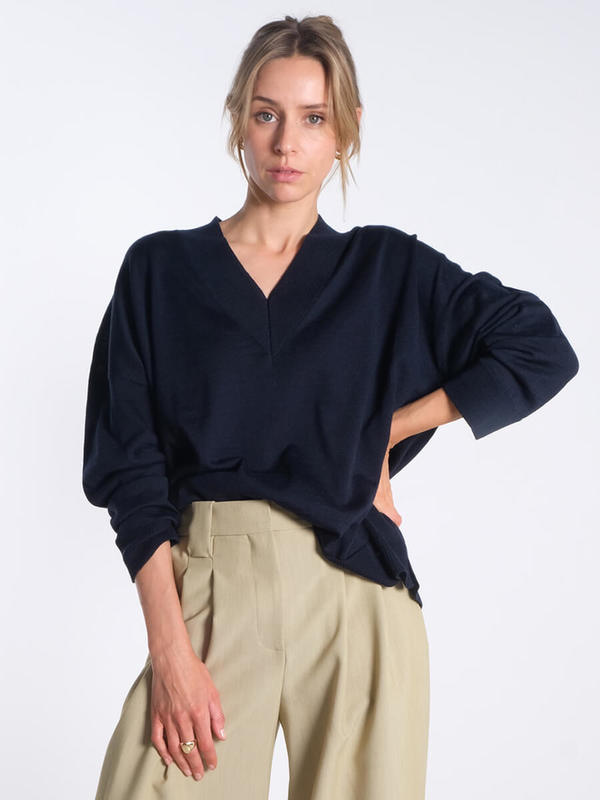 Sibin Linnebjerg Carmen Jumper - Navy