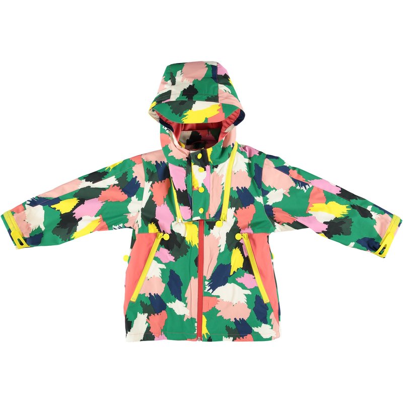 Kids Stella McCartney Rocket Girls Multicolour Ski Jacket - Multi