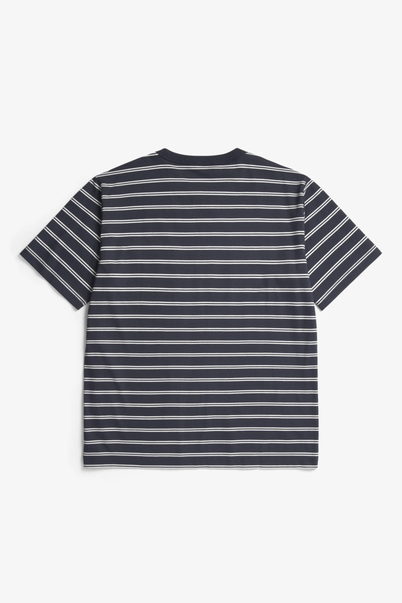 Tシャツ・カットソー Norse Projects Holger Organic Sailor Stripe Pocket T-Shirt Holger Tab Series Reflective SS