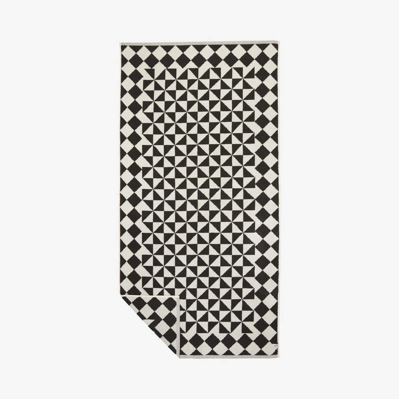 Slowtide Gatsby Bath Towel - Black Slowtide Gatsby Bath Towel - Black