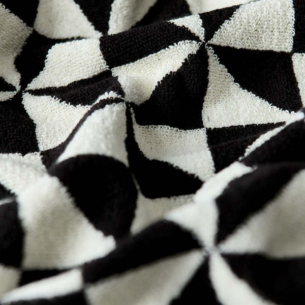Slowtide Gatsby Bath Towel - Black Slowtide Gatsby Bath Towel - Black