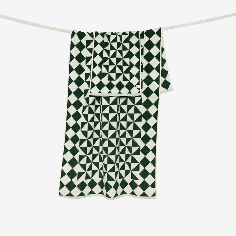 Slowtide Gatsby Bath Towel - Sequoia