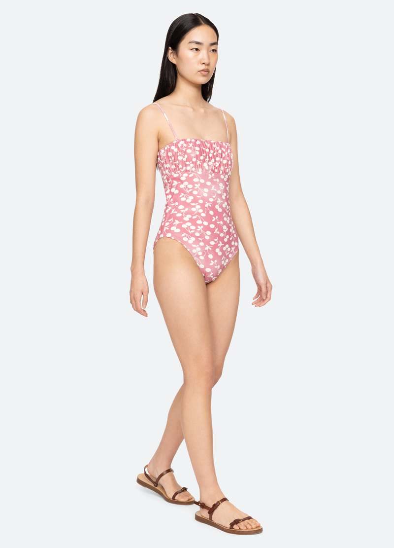 Sea NY Cheri One Piece - Red | Garmentory