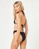 L*Space Dolce Bikini Bottom - Black - Thumbnail 5