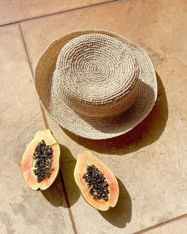 L*Space Isadora Bucket Hat - Natural