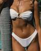 L*Space Rocky Bikini Bottom - White - Thumbnail 2