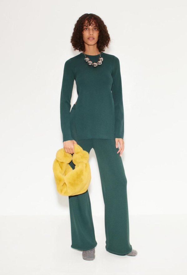Simon Miller Canoga Long Sleeve Knit Top - Fern