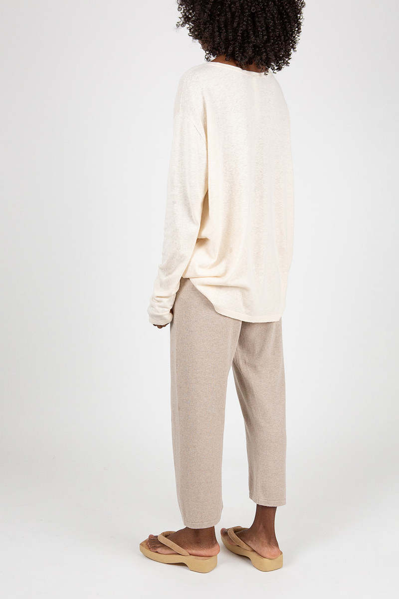 【関税込み】Lauren Manoogian トープ Capri ラウンジパンツ CAPRI PANTS – Lauren Manoogian