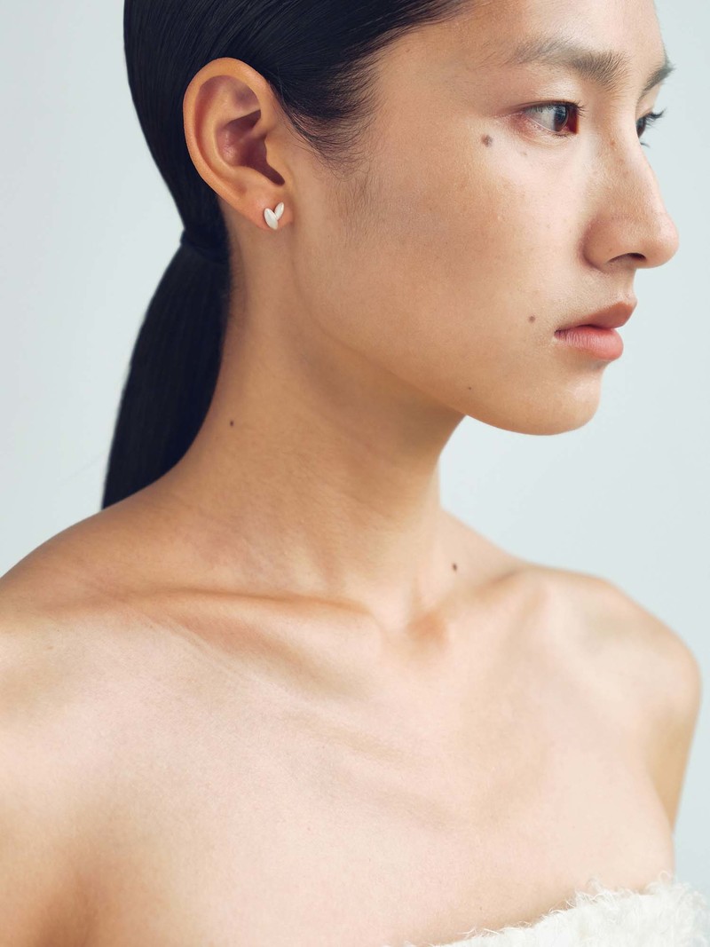 OLIO E ACETO Rice Grain Ear Studs