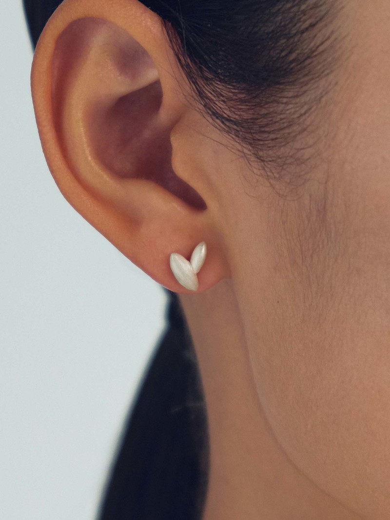 OLIO E ACETO Rice Grain Ear Studs