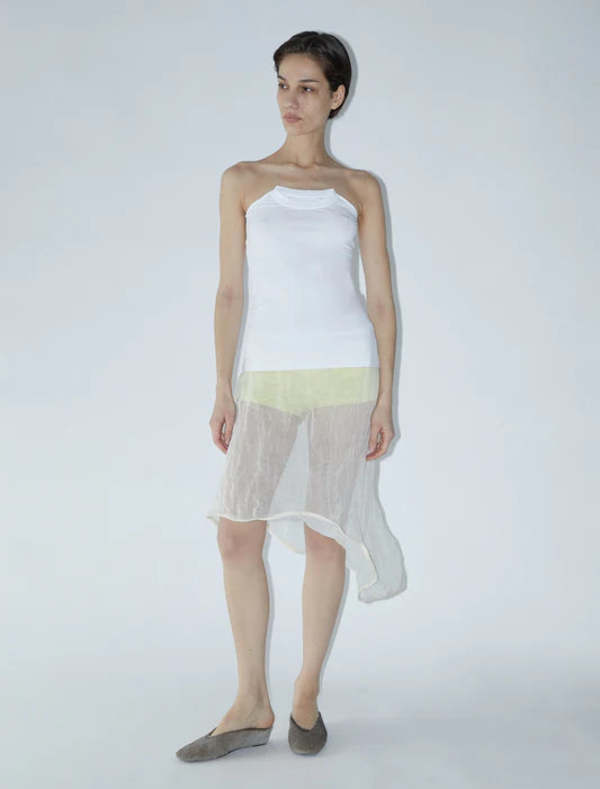 Paloma Wool Folded Crew - White | Garmentory