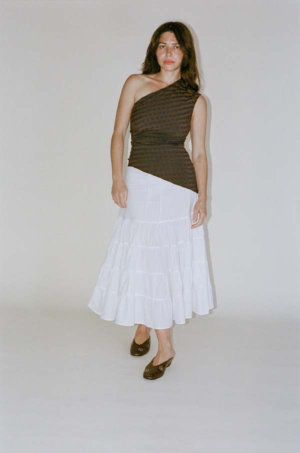 Paloma Wool Long Etoile Skirt - White | Garmentory
