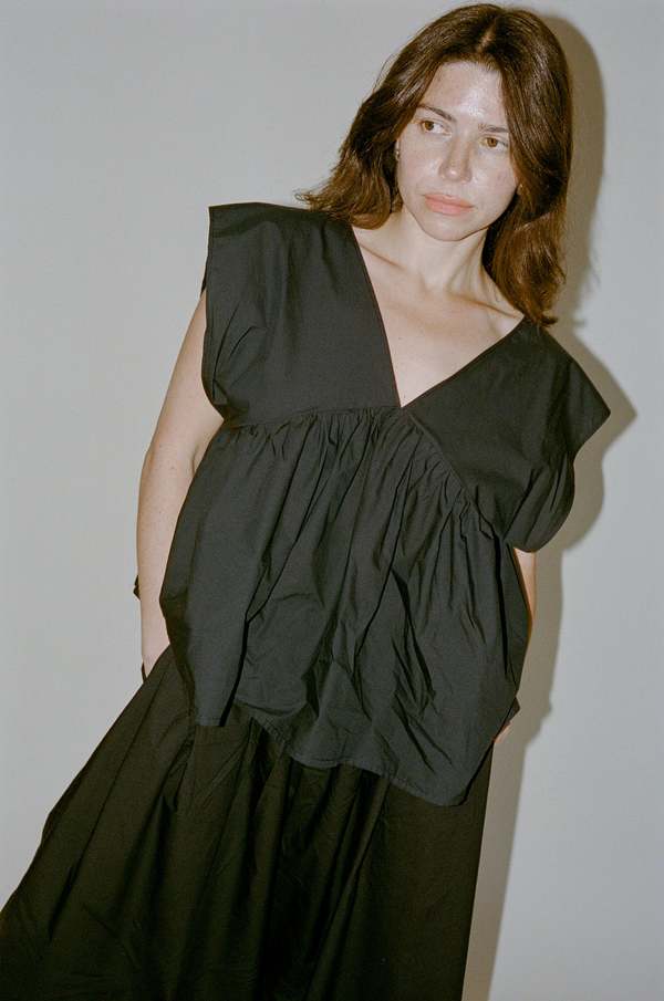 Baserange Cable Top - Black | Garmentory