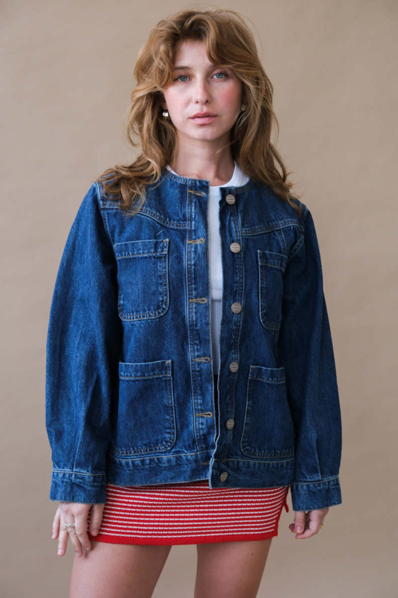 ジャケット・アウター madder madder DANSHARI NAVY BLAZAR Aquarius | Resort 2025 – MADDER MUCH