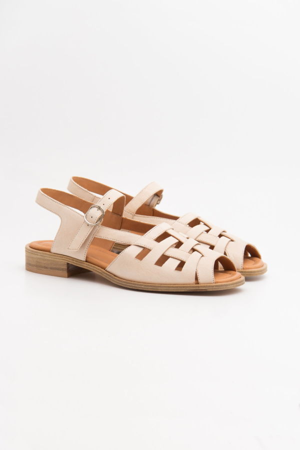 Naguisa Manto Sandal - Crudo